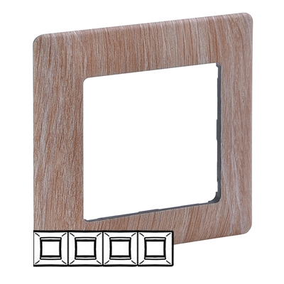Рамка 4 поста - Valena Life - светлое дерево