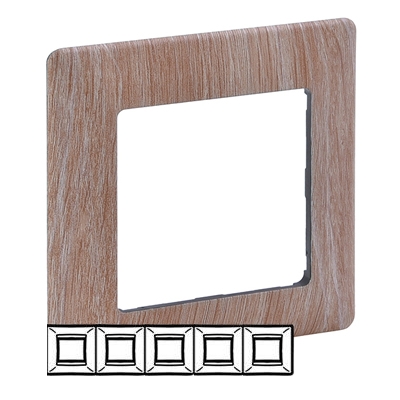 Рамка 5 постов - Valena Life - светлое дерево