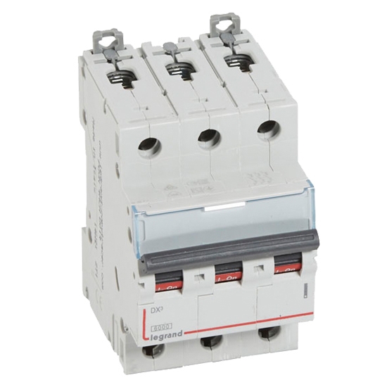 Автоматический выключатель - DX³ 6000 3P, B4A