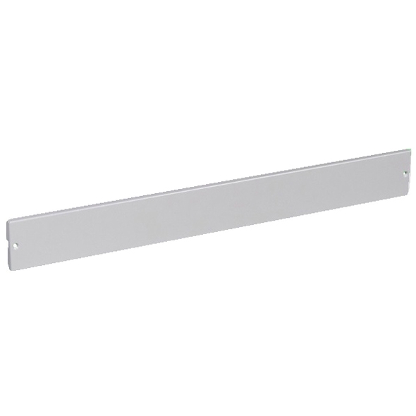 Сплошная металлическая лицевая панель - высота 100 мм - 36 модулей