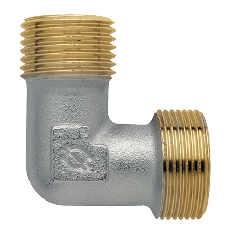 Уголок 3/4'' наружная резьба, 24x19 наружная резьба - Emmeti