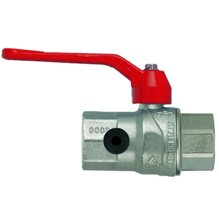 Кран шаровой со сливом и внутренней резьбой 1'' - F.I.V.