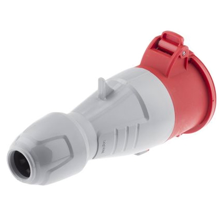 Мобильная розетка 3К+Н+3 32А 380В IP44 - P17 Tempra Pro