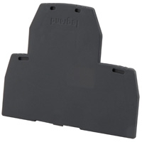 Торцевая крышка для двухъярусных винтовых клемм - Viking 3 - серый