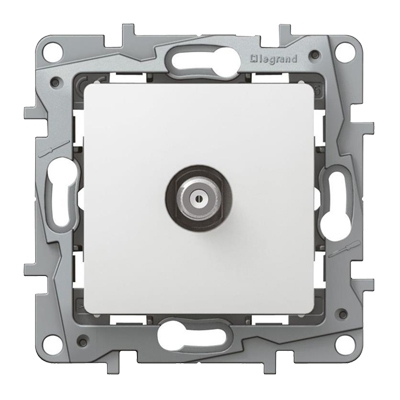 Розетка TV-F - Niloe - белый