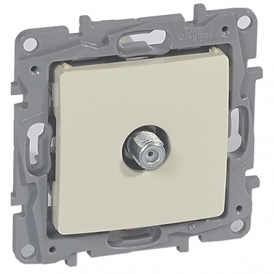 Розетка TV-F - Niloe - слоновая кость