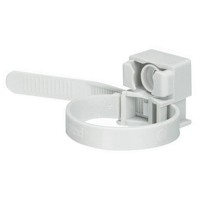 Хомут с монтажным основанием - для труб от 16 до 32 мм - серый