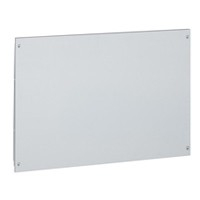 Сплошная металлическая лицевая панель - высота 400 мм - 24 модуля