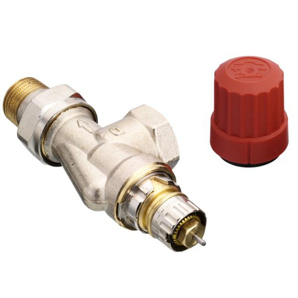 Термоклапан боковой с настройкой - RA-N UK 15, RP 1/2''