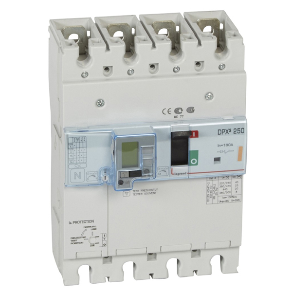 Автоматический выключатель - DPX³-250 4P, 160A, 25kA