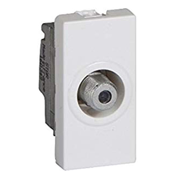 Розетка TV - 1 модуль - Mosaic - белый