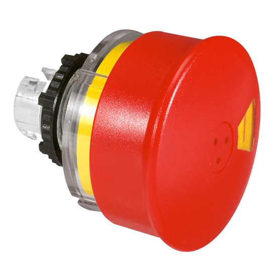 Кнопка с грибовидным толкателем - Osmoz - IP 66 - красный