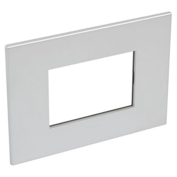 Рамка 3 модуля - Arteor - Soft Aluminium