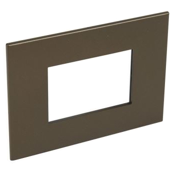 Рамка 3 модуля - Arteor - Dark Bronze