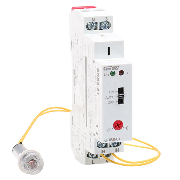 Сумеречный переключатель с датчиком 16A - GEYA