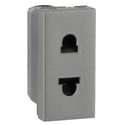 Розетка - 1 модуль - Arteor - Magnesium