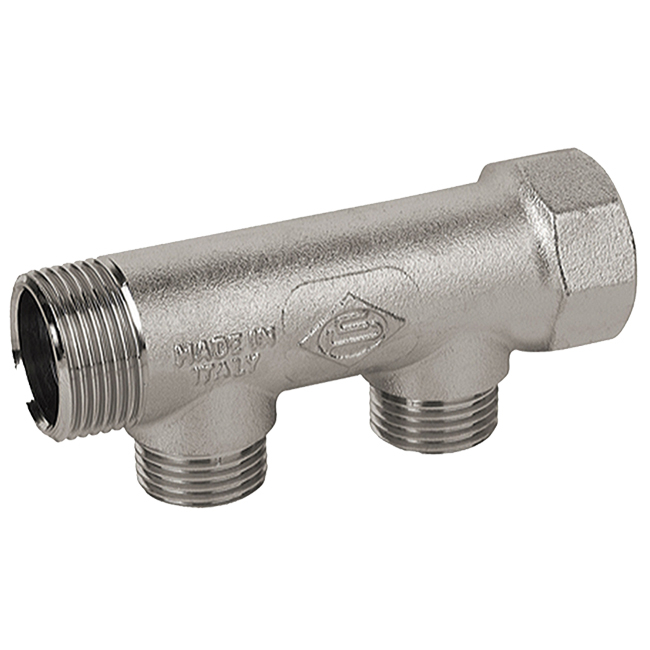 Коллектор 1''x 1/2'' C302 - 2 выхода - Carlo Poletti