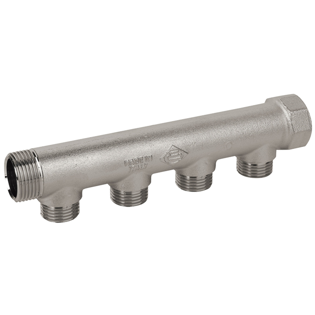 Коллектор 1''x 1/2'' C304 - 4 выхода - Carlo Poletti