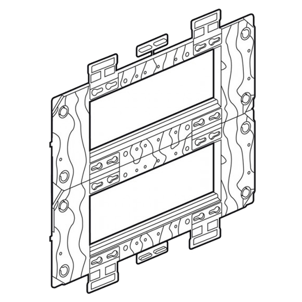 Суппорт для механизмов Arteor на 2 x 6 модулей
