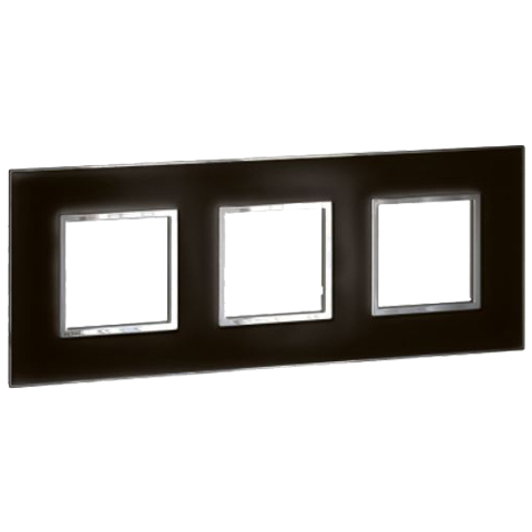 Рамка 3x2 модуля - Arteor - Mirror Black
