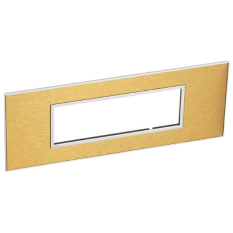 Рамка 6 модулей - Arteor - Gold Brass