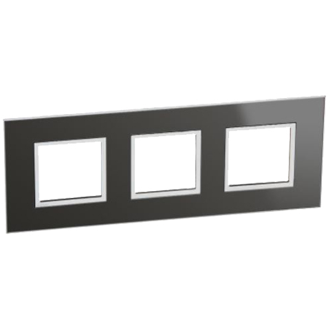 Рамка 3x2 модуля - Arteor - Reflective Black