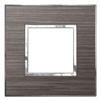 Рамка 2 модуля - Arteor - Wood Grey Oak