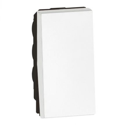 Кнопка - 1 модуль - Arteor - White