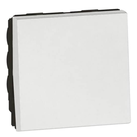 Кнопка - 2 модуля - Arteor - White