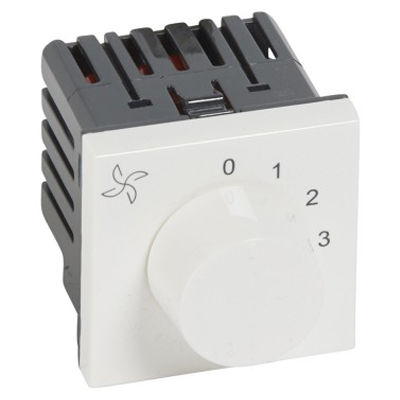 Ступенчатый регулятор вентилятора - 2 модуля - Arteor - White