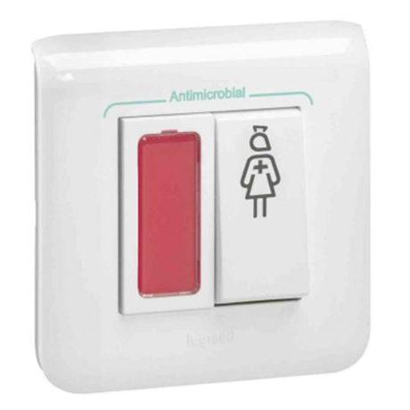 Кнопка вызова - Mosaic Eliocad - белый