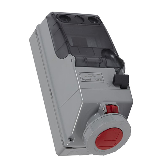 Щиток комбинированный 3К+З 32А 400В IP66 - P17 Tempra Pro