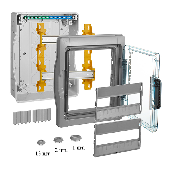 Щиток 2x12 модулей - Plexo³ - IP 65