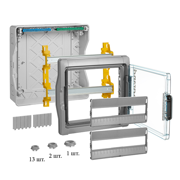 Щиток 2x18 модулей - Plexo³ - IP 65