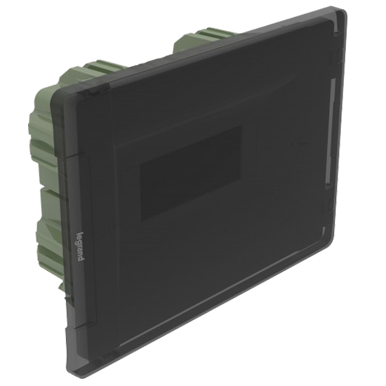 Распределительный щиток - Practibox³ 8 модулей - прозрачная дверь