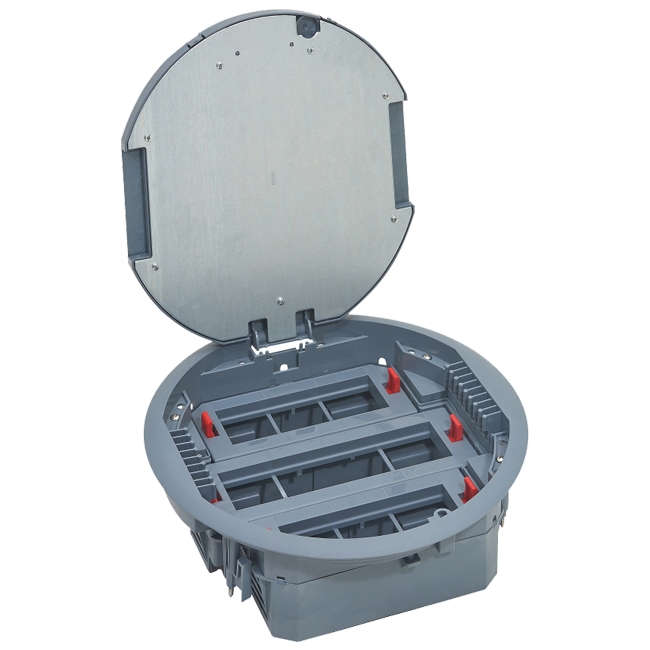 Напольная коробка круглая - 20 модулей