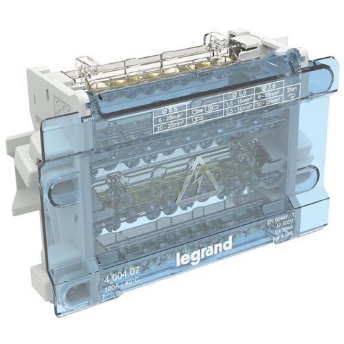 Модульный распределительный блок - 11 подключений 100A