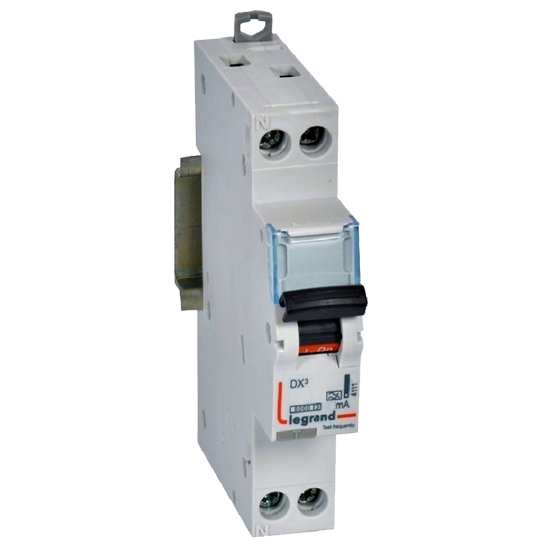 УЗО - АВДТ DX³ 6000A 1P+N, C20A, 10mA