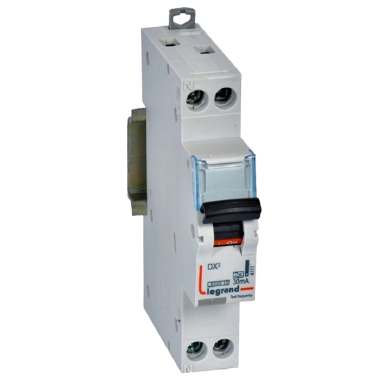 УЗО - АВДТ DX³ 6000A 1P+N, C20A, 30mA