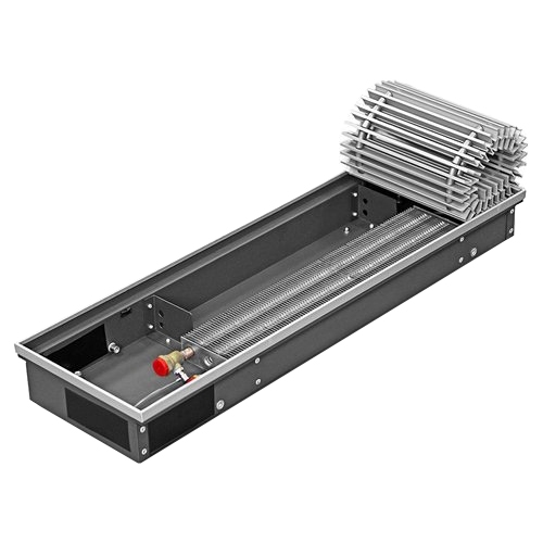 Внутрипольный конвектор с вентилятором - Techno Heat 260-80-1200