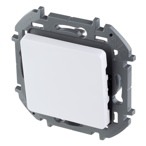 Выключатель одноклавишный - Inspiria - белый