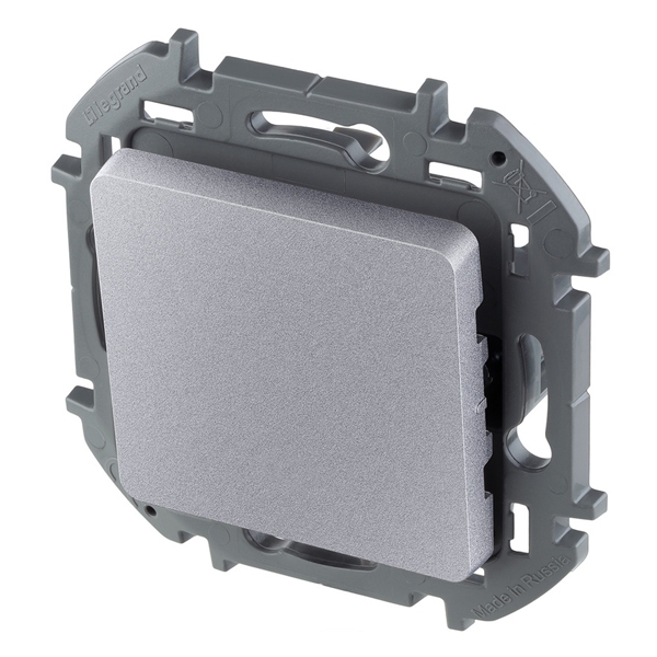 Выключатель одноклавишный - Inspiria - алюминий