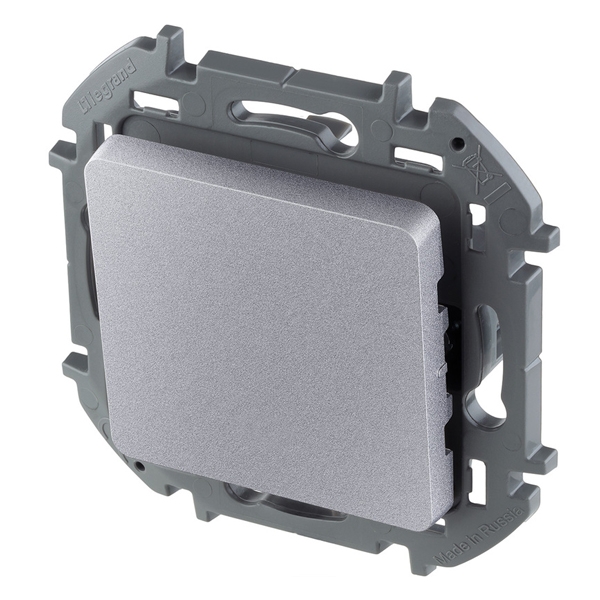 Переключатель одноклавишный - Inspiria - алюминий