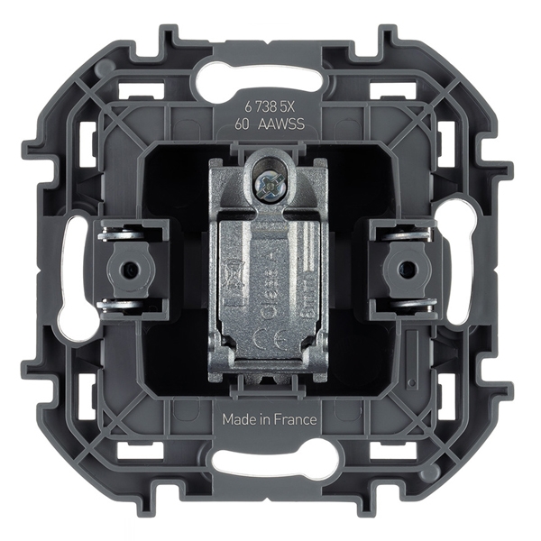 Розетка TV ''звезда'' - 2 дБ, 0-2400 мГц - Inspiria - слоновая кость