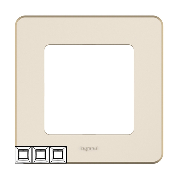 Рамка 3 поста - Inspiria - слоновая кость