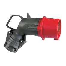 Угловая вилка 3К+З 32А IP44 - Legrand Hypra