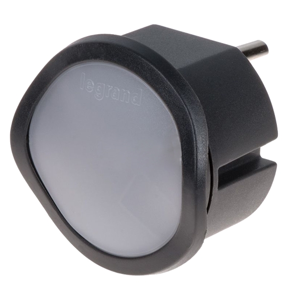 Ночник со светорегулятором - Legrand - черный