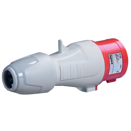 Прямая вилка 3K+З 16А 380В IP44 - P17 Tempra Pro