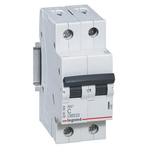 Автоматический выключатель - RX³ 6 kА, 2P, C40A