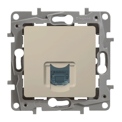 Розетка RJ45 5e UTP - Niloe - слoновая кость